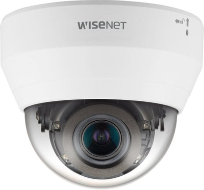 Kamerë sigurie Hanwha QND-6082R1, dome IP, Full HD 1920 x 1080, e bardhë