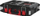 Kuti veglash Milwaukee Packout Polymer Tool Box, 560 x 410 x 170 mm, me rrota, e kuqe me të zezë