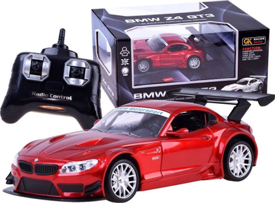 Makinë me telekomandë BMW Z4 GT3, shkalla 1:24, drita, shumëngjyrëshe