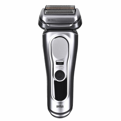 Rrojë elektrike Braun Series 9 Pro+ 9667CC, stacion Clean and Charge, e argjendtë