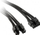Kabllo Be queit! ATX/EPS 8-pin në ATX/EPS 8-pin, 0.45m, e zezë