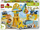 Set lodrash LEGO DUPLO 10476 Construction Site and Vehicles, 3 në 1, 84 pjesë, shumëngjyrësh