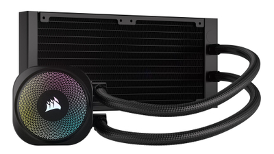 Ftohës uji për procesor Corsair Nautilus 240 RS, 240mm, ARGB, i zi