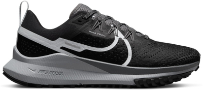 Atlete vrapimi Nike React Pegasus Trail 4, për femra, të zeza gri