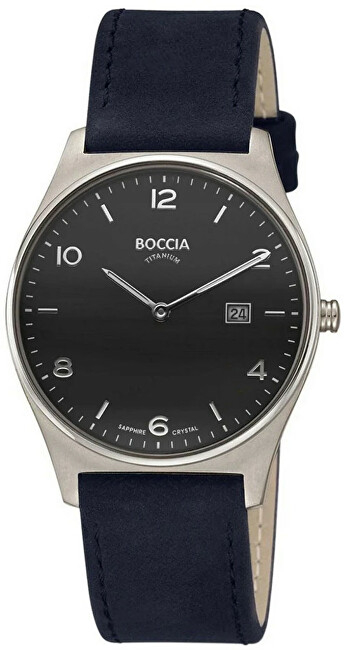 Orë për meshkuj Boccia Titanium, e kaltër