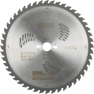 Teh sharre DeWalt Extreme General Purpose, 315mm, 48 dhëmbë, 30mm
