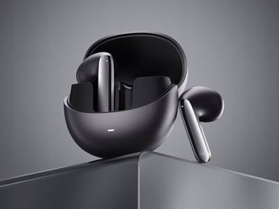 Безжични слушалки QCY HT10 AilyBuds Pro Plus, ANC, Hi-Res аудио LDAC, bluetooth 5.3, бели