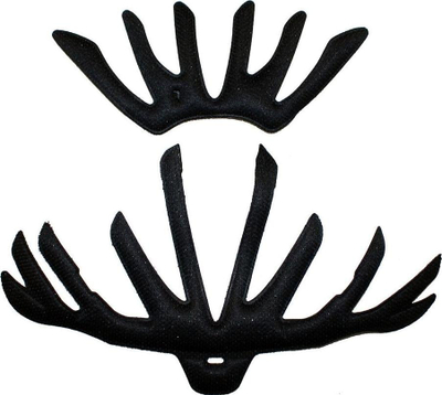Jastëkë të brendshëm për helmetë Bell Formula Drifter, përmasë M 55-59 cm, të zinj