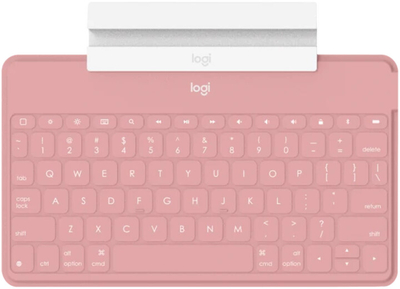 Tastierë Logitech Keys-To-Go, Bluetooth, Dutch/English, rozë