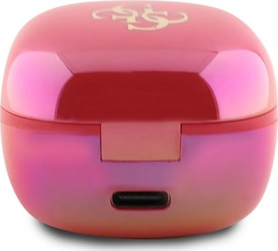 Kufje Bluetooth Guess Iridescent 4G, Bluetooth 5.3, bateri 24 orë, rozë