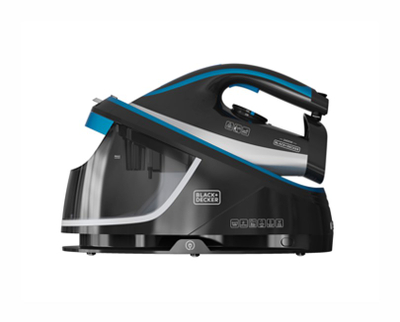 Hekur me avull Black+Decker BXSS2401E, 2400W, gjeneratore avulli, blu