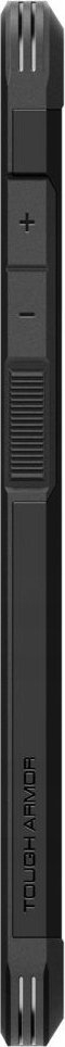 Kapak telefoni Spigen Tough Armor për Galaxy S24 FE, me këmbë mbajtëse, i zi