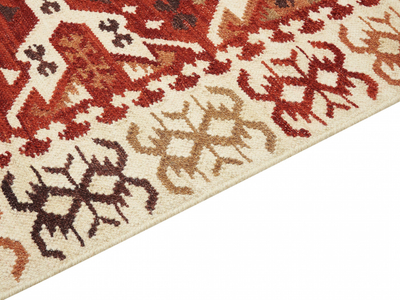 Tapet kilim VOSKEVAZ, 160 x 230 cm, lesh pambuk, shumëngjyrësh