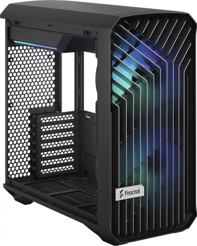 Kasë Fractal Design Torrent Compact RGB, e zezë TG Light Tint, Midi Tower