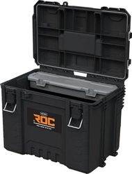 Kuti veglash Keter XL ROC PRO GEAR 2.0, 57.5L, plastike, gri
