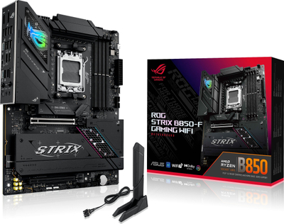 Pllakë amë ASUS ROG STRIX B850 F Gaming WIFI, AMD AM5, DDR5, ATX