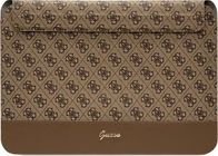 Futrollë laptopi Guess 13/14", PU, dizajn 4G, e zezë