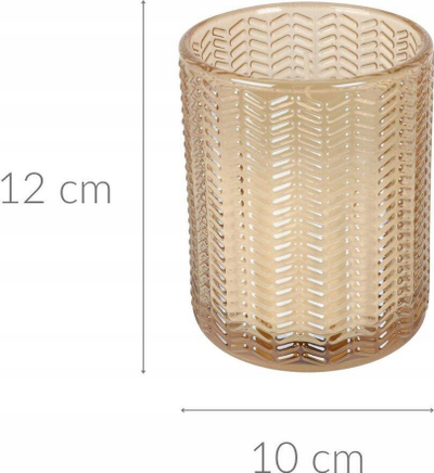 Qiri dekorativ Home Styling Collection, në gotë, 12 cm