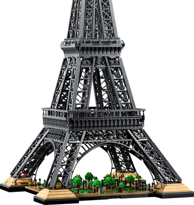 Set LEGO Icons Eiffel Tower 10307, 10001 pjesë, për të rritur, shumëngjyrësh