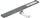 Kullues dushi Deante Linear, 90 cm