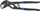 Pensë çelës Hogert Technik HT1P379, 300mm, çelik krom vanadium, e zezë