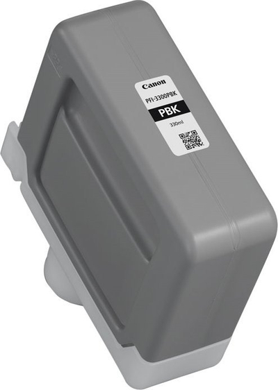 Patron boje Canon PFI-3300PBK, 330ml, Photo Black, i zi