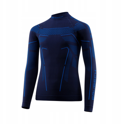 Bluzë termoaktive Brubeck Thermo Junior, fëmijë, madhësia 128/134, gri