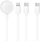 Kabllo karikimi 3 në 1 C3169, Apple Watch, Lightning dhe USB C, 120cm, e bardhë