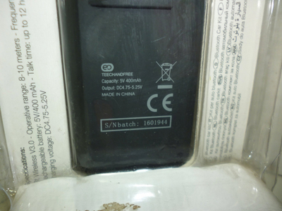 Kufje Bluetooth SBS TEECHANDFREEK, hands free, me bateri rikarikueshme, të zeza