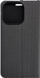 Këllëf portofol Vennus Book Carbon për iPhone 15 Pro, me magnet, me stand, i zi