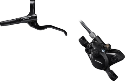 Set frenash me disk Shimano MT200 përpara, hidraulik, 1000mm, i zi