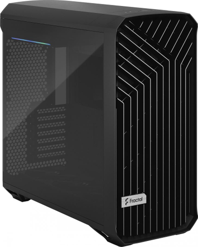 Kasë Fractal Design Torrent TG Dark Tint, e zezë, Full Tower