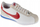 Patika Nike Cortez Textile, material tekstili, për meshkuj, e bardhë me të kuqe
