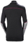 Bluzë termo Merino Helly Hansen Lifa Halfzip, për goca, përzierje leshi, madhësia L, gri me të zezë