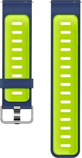 Rrip ore Beline Strap Watch, 22mm, silikon, blu-jeshil