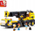 Lodër konstruktore Sluban Town Telescopic Crane, 767 copa, 6+, e verdhë