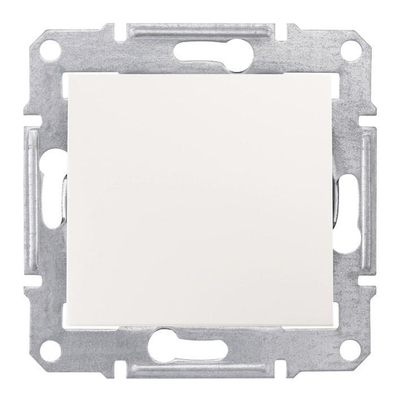 Çelës 1-polësh Schneider Electric Sedna, krem
