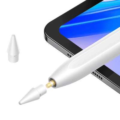 Stylus për iPad Baseus Smooth Writing 2, karikim wireless, aktiv, i bardhë