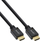Kabllo HDMI InLine Ultra High Speed, 2.5m, 8K, e zezë