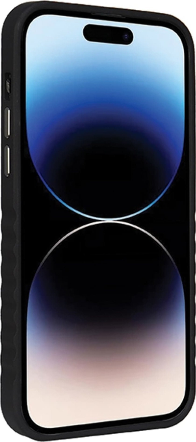 Футрола за телефон Audi Genuine Leather MagSafe, за iPhone 14 Pro Max 6.7\", црно-црвена