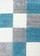 Tapet Shaggy Decorino Louis, 120x170 cm, polipropilen, bardhë turkeze
