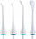 Set maja për irrigator Oromed ORO DENT dhe ORO DENT PRO, 4 copë, transparente