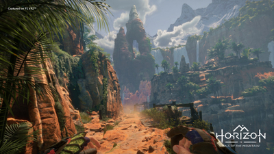 Set PlayStation VR2 dhe Horizon Call of the Mountain, i bardhë
