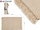 Tapet pambuku Giftdecor Carpet Cotton, 80 x 120 cm, gri
