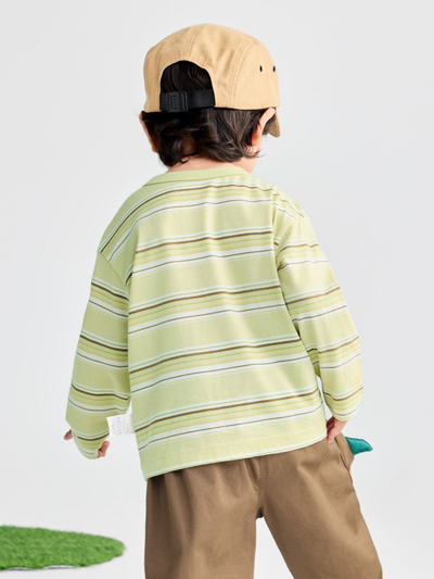 Bluza Stripe Dino Mint