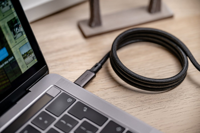 Магнетен кабел Newell USB C, 100W, 1m, графит