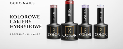 Llak hibrid për thonj Activeshop Ocho Nails 808, 5 g, kafe