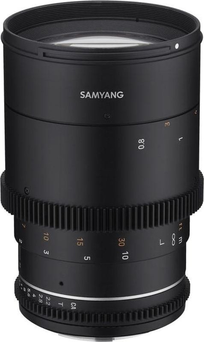 Objektiv cine Samyang VDSLR 135mm T2.2 MK2 FE, full frame, për Sony E, ngjyrë e zezë