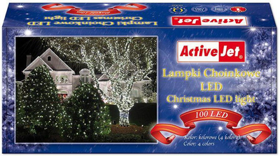 Drita LED Activejet Christmas, shumëngjyrëshe