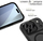 Mbulesë telefoni Tech-Protect MagCam MagSafe për iPhone 17 Pro Max, transparente, matte, e zezë